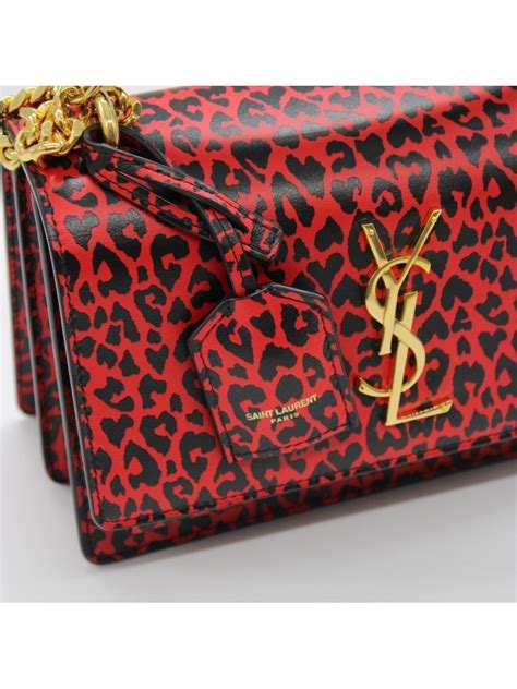 borsa yves saint laurent leopardata|saint laurent bea leopard print.